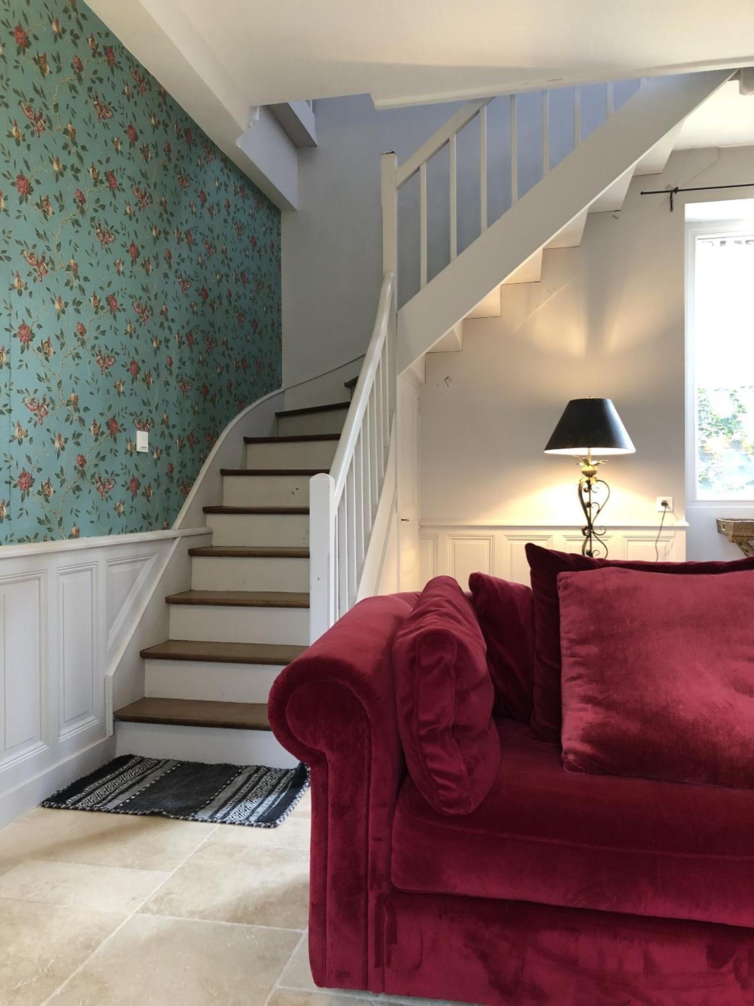 La Penesais Villa Beaumont-en-Veron Ruang foto